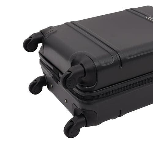 Travelers Club Skyline Spinner Luggage, Black, 20-Inch Carry-On 7