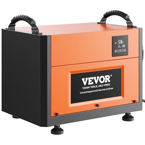 VEVOR 125 Pints Commercial Dehumidifier with Drain Hose for Crawl Spaces, Basements Warehouse & Job Sites, Large Capacity Dehumidifier for Water Damage Restoration, Auto Defrost, CSA Listed 10