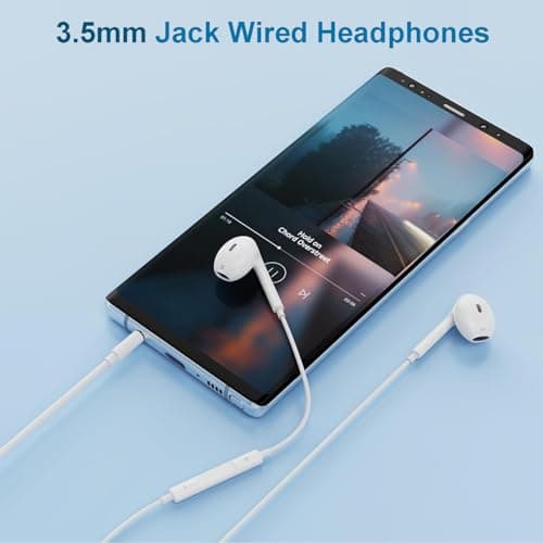 Docutca 2 Pack Wired Earbuds/Wired Headphones with 3.5mm Jack Earphones[MFi Certified] with Microphone Volume Control Compatible for iPhone,iPad,iPod,Computer,MP3/4,Android Most 3.5mm Audio Devices 8