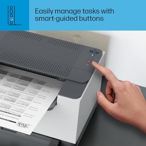 HP LaserJet M207dw Laser Wireless Printer, Black and White, Duplex, Best-for-Office 11