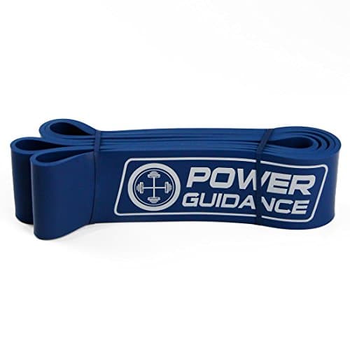 POWER GUIDANCE Pull Up Assist Bands - Stretch Resistance Band - Mobility Band - Powerlifting Bands - by Perfect for Body Stretching, Powerlifting, Resistance Training (Blue) 8