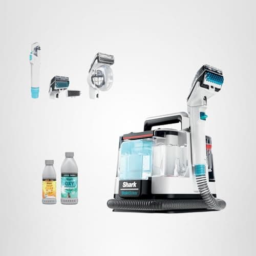 Shark StainStriker Portable Carpet, Upholstery & Area Rug Cleaner with Pet Mess extractor, Stain & Odor Remover, Perfect for Car Interiors, , White, PX201 9