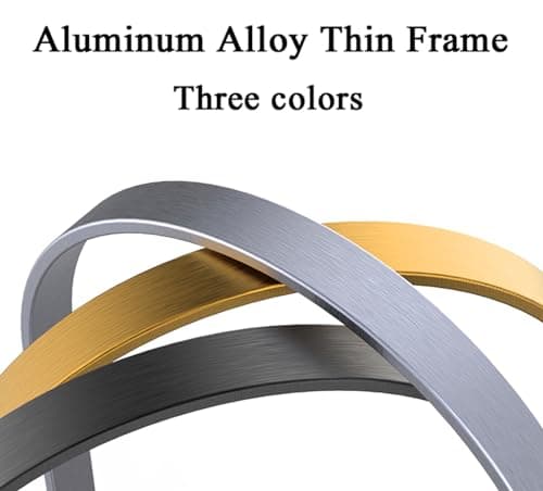 ZMYCZ Full Length Mirror, Oval Wall Mounted Mirror, 48"x16" Door Mirrors Full Length with Hanging Leather Strap with Aluminum Frame for Bathroom Living Room Entryway (Black) 7