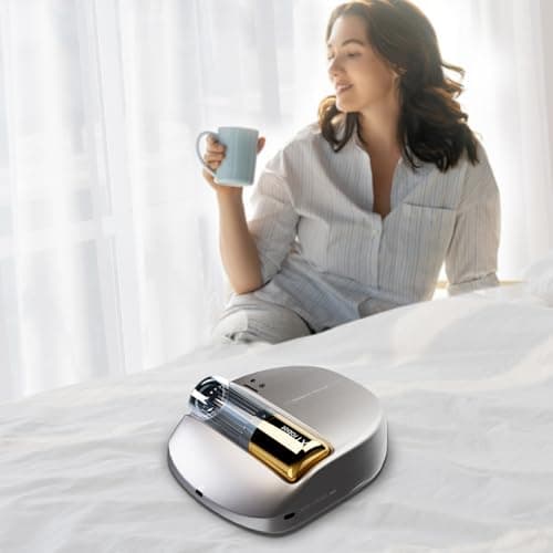 CREATULIZE 3 in 1 Cordless Robot Bed Vacuum Cleaner with 270nm UV Light - Smart Navigation, 14AW Strong Suction & Edge Detection Technology for Mattress, Sofa, Carpet 8