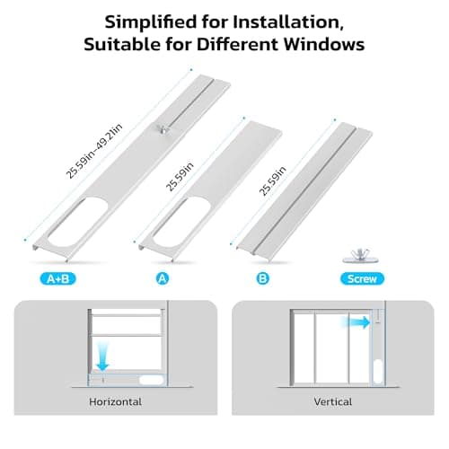 ZAFRO 10,000 BTU Portable Air Conditioners, 4 Modes Portable AC Unit with Fast Cooling/Energy Efficient/Remote/24Hrs Timer for Bedroom/Dorms/Indoor Rooms, White 7