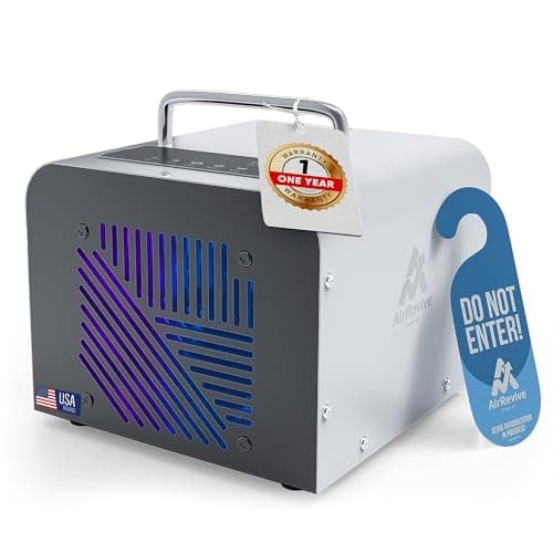 Ozone Generator- 100,000mg- Premium Ozone Odor Eliminator for home & commercial use- Portable Ozone Machine Odor Removal for Smoke, Pet & Other Smell- Large Areas Ionizer Air Purifier for Home, Car