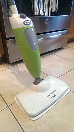 Smart Living Steam Mop Plus,White and Green 6
