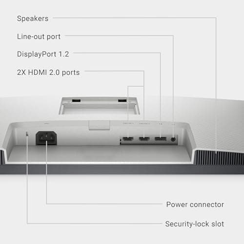Dell S2721QS Monitor 27 Inch, 4K UHD (3840 x 2160) IPS Display, Ultra-Thin Bezel, AMD FreeSync, HDMI, DisplayPort, VESA Certified - Silver 11