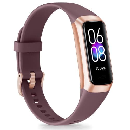 Bakoor Fitness Tracker, Fitness Watch with 24/7 Heart Rate Blood Oxygen Sleep Monitor, 1.10" AMOLED HD Touch Color Screen Step Counter, Activity Trackers Pedometer Health Smart Watch for Women Men