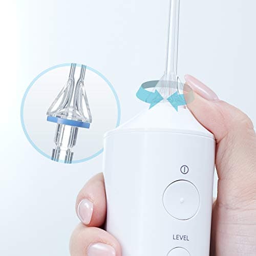 Panasonic Professional Cordless Water Flosser for Dental, Bridge and Orthodontic Care, Portable Oral Irrigator with Ultrasonic Cleaning – EW1511W (White) 8