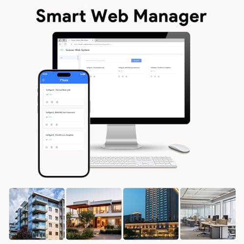 Keyless Entry Door Lock with Handle Set, Keyless Entry Deadbolt with Handle Set, Smart Locks for Front Door Alexa Fingerprint Auto Lock, Black 8