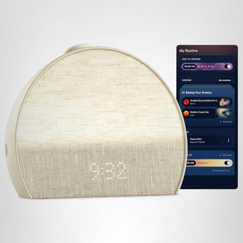 Hatch Restore 3 Sunrise Alarm Clock, Sound Machine, Smart Light (Putty) - White Noise, Screen-Free Sleep Routine 10