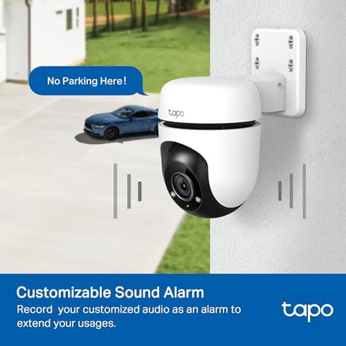 Tapo 1080P Outdoor Wired Pan/Tilt Security Wi-Fi Camera, 360° View, Motion Tracking, Works with Alexa & Google Home, Night Vision, Free AI Detection, Cloud & SD Card Storage(up to 512GB), Tapo C500… 7