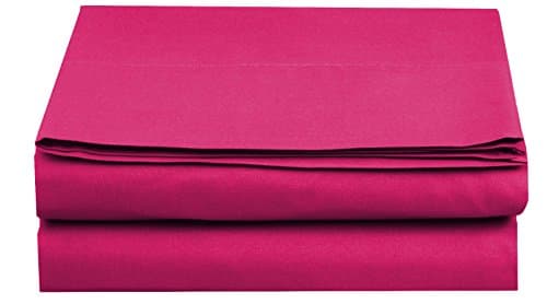 Luxury Fitted Sheet on Amazon Elegant Comfort Wrinkle-Free 1500 Premier Hotel Quality 1-Piece Fitted Sheet, Twin/Twin XL Size, Pink