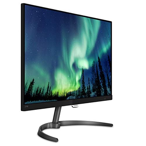 PHILIPS 276E8VJSB 27" Monitor, 4K UHD IPS, 1 Billion+ Colors, Ultranarrow Borders, Lowblue, Multiview, 4Yr Advance Replacement Warranty, Gunmetal 5