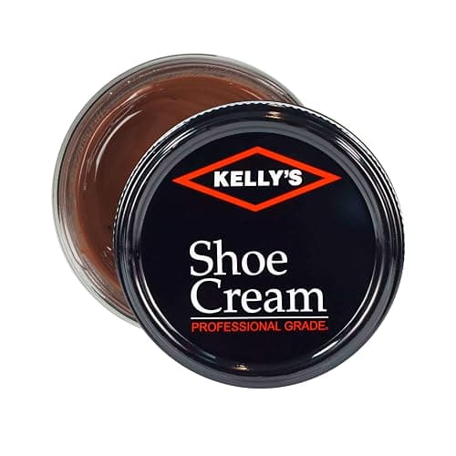 Kelly's Brown Shoe Polish 1.5 oz - Professional Leather Shoe Cream 6