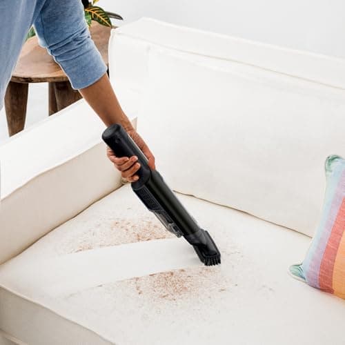 Shark WV410CO WANDVAC Cordless Handheld Vacuum Cleaner, Portable and Lightweight, Powerful Suction for Pet Hair, Car, Home, Black (Renewed) 6