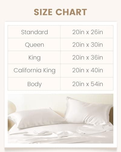 THXSILK 100% Pure Mulberry Silk Pillowcase for Hair and Skin, Highest 6A+ Grade Pure Silk Pillow Case Standard Size, Real Silk Pillowcase with Concealed Zipper(White, Standard) 9