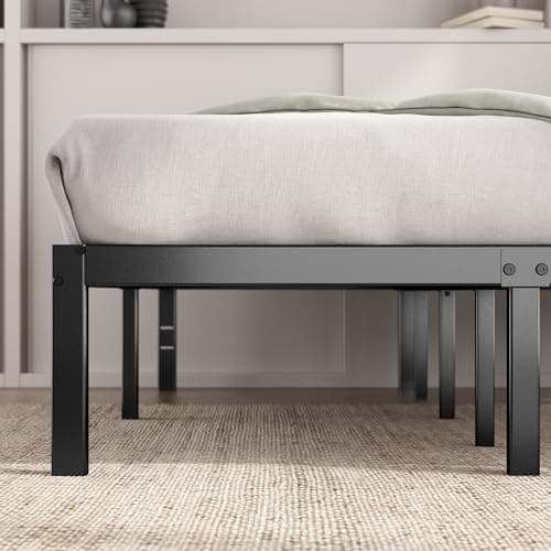 Zinus 14 Inch Elias Metal Platform Bed Frame, Steel Support, No Box Spring Needed, Easy Assembly, Queen 12