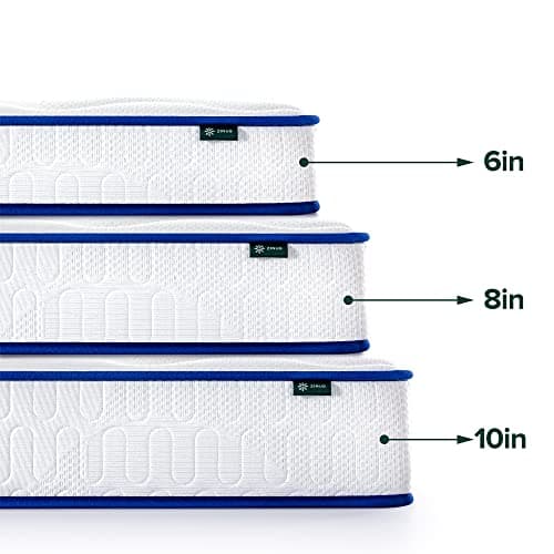 Zinus 8 Inch Essential Innerspring Mattress, Full, Medium Firm Feel, CertiPUR-US Certified, Mattress in A Box 9