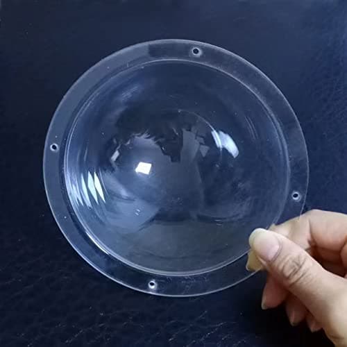 LOTOWELZON 4.72Inch/120mm Acrylic Indoor/Outdoor CCTV Replacement Clear Camera Dome Cover Security Camera Housing Surveillance Camera Cover Pet Dog Fence Window 8