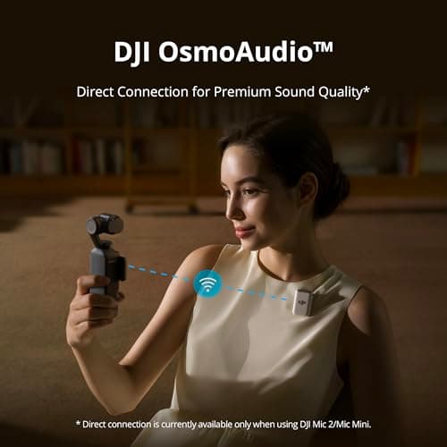 DJI Osmo Pocket 3 Creator Combo, 1'' CMOS, 4K Resolution/120fps Vlog Camera, 3-Axis Stabilization, Face/Object Tracking, Mic Included for Clear Sound, Digital Camera for YouTube 6