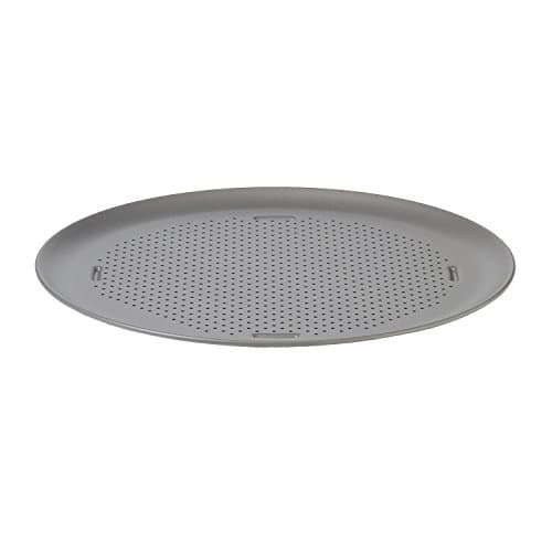 Calphalon Nonstick Pizza Pan, 16", Heavy-Gauge Steel, Perforated for Crispy Crust, Silver