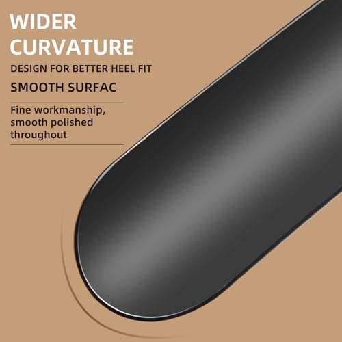 Untrytb 2 Pack Shoe Horn, Premium Shoe Horns for Men or Women, Small Shoe Spoon for Kids, Shoehorns for Boot jacks, Shoe Helper or Stick for Travel and Home Use, Plastic Show Horn 7.5 IN 5