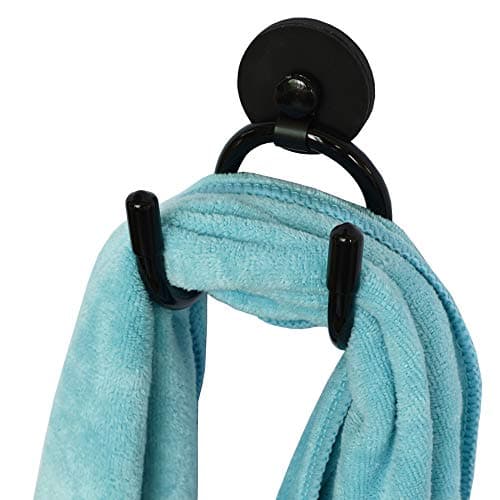 YYST MINI Magnetic Towel Hook Hanger Rack for Kitchen Dish,Sports, Hand Gym, etc- Hold up to 0.5 Lb- No Towels Included (1)