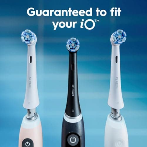 Oral-B iO Ultimate Clean Replacement Brush Heads, 5 Count, 4 Ultimate Clean + 1 Gum & Sensitive White 9