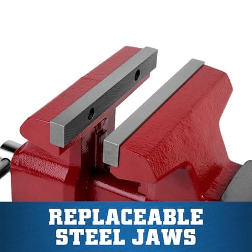 Wilton Utility HD Bench Vise, 8" Jaw Width, 8-1/2" Jaw Opening, 4-1/2" Throat (Model 648UHD) 6