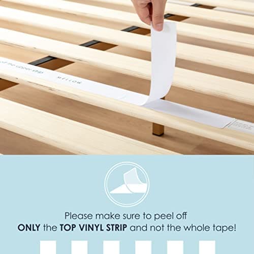 Mellow Naturalista Classic - 12 Inch Solid Wood Platform Bed with Wooden Slats, No Box Spring Needed, Easy Assembly, Full, Natural Pine 10