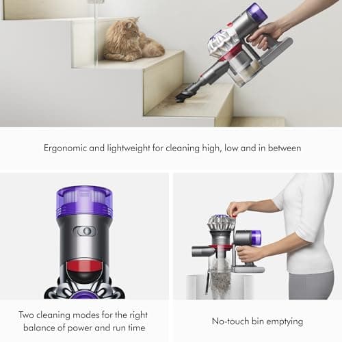 Dyson Car+Boat Handheld Vacuum, Cordless and Lightweight, Cleans Hard Surfaces and Upholstery, 115AW, 2 Power Modes, Up to 50 Minutes² 5