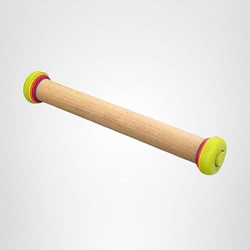 Joseph Joseph PrecisionPin - Rolling Pin with adjustable pastry thickness, Baking and dough rollers, Beech Wood, Multicolor 7