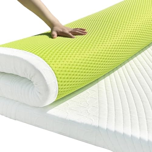3 Inch King Firm Mattress Topper, Extra Firm Memory Foam Bed Topper for Pain Relief, Cooling Gel-Infused & Removable Cover, CertiPUR-US & Oeko-Tex Certified