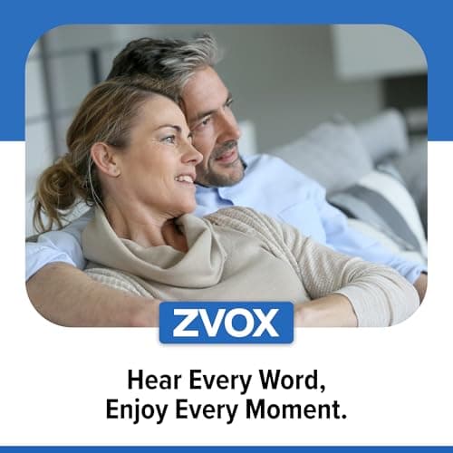 ZVOX AccuVoice AV835 Dialogue Clarifying Soundbar - Patented Hearing Technology with 20 Levels of Voice Boost, Dual Woofers, Low-Profile TV Speaker for Home Theater and Smart TV - Black 9