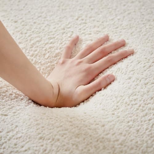 KHSDJSRUY Upholstered Chaise Lounge Indoor for Living Room Bedroom Office Chaise Lounge Sofa：Boucle Fabric Modern Leisure Sofa Recliner Chair Sleeper Indoor (Boucle Cream) 7