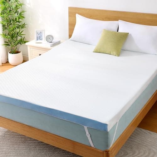 Mattress Topper - 3 Inch Gel Memory Foam Bed Topper, Pressure-Relieving Memory Foam for Twin Size Bed