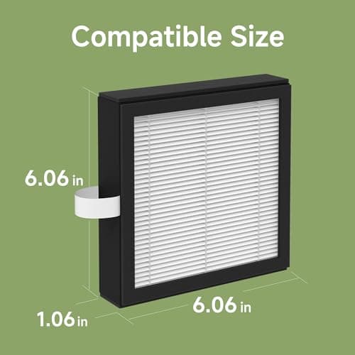 XBWW 6 Packs DH02 Replacement Filter Compatible with Tenergy Sorbi DH02 1000ml Air Dehumidifier and Air Purifi-er and Also Compatible with Afloia AQ8 Q8 / Honati DP2201 / Hysure Q7 6