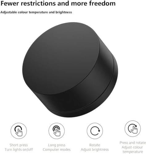 Xiaomi Mi Computer Monitor Light Bar - Easy Installation, Extra Computer Lighting w/o Taking Desktop Space, with Wireless Remote Control Adjusting Lights Easily 6