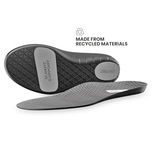 Lightfeet Slimfit Support Insoles: Optimal Support, Fit, & Comfort for Slim-Fit Shoes | Designed by Australian Podiatrists | Boost Muscle Efficiency, Reduce Joint Stress & Impact – M 9