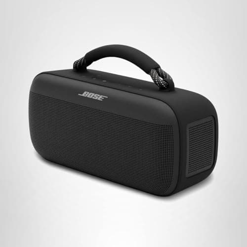Bose SoundLink Max Bluetooth Speaker - Portable Wireless Party Speaker, IP67 Waterproof, Rope Handle, Up to 20 Hours of Playtime, USB-C, Built-in 3.5mm AUX Input, Black 11