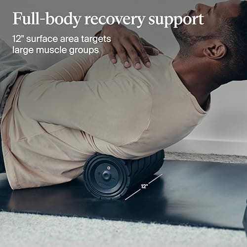 TheraGun Therabody WaveRoller - High Density Foam Roller for Body and Large Muscles. Bluetooth Enabled with 5 Customizable Vibration Frequencies in Therabody App 2