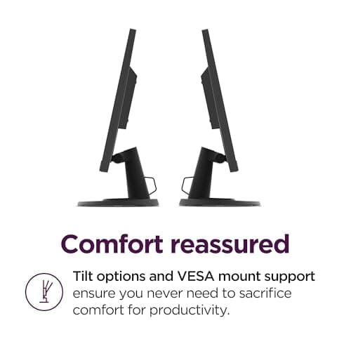 Lenovo D27-40 - All-in-One Monitor - 27" FHD Display - 75Hz Refresh Rate - Natural Low Blue Light - AMD FreeSync™ - 0.4ms MPRT - Raven Black - Tilt Stand 6