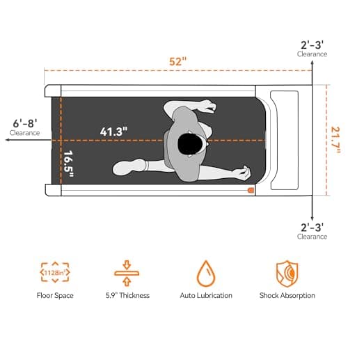 Walking Pad Treadmill with 12% Auto Incline, 4 in 1 Under Desk Treadmill for Home Office, Portable Walking Treadmil with 265 lbs Capacity, Remote Control, TM2117GY (Grey) 5