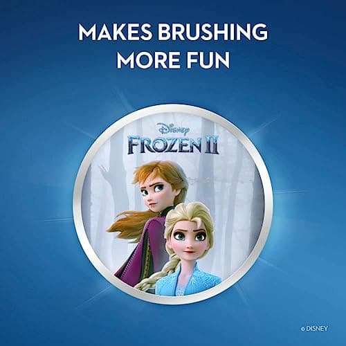 Oral-B Kids Battery Power Electric Toothbrush Featuring Disney's Frozen for Children and Toddlers Age 3+, Soft (Characters May Vary) (Pack of 2) 8