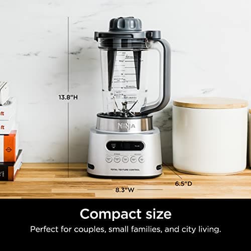 Ninja SS151 TWISTi Blender DUO, High-Speed 1600 WP Smoothie Maker & Nutrient Extractor* 5 Functions Smoothie, Spreads & More, smartTORQUE, 34-oz. Pitcher & (2) To-Go Cups, Gray 7