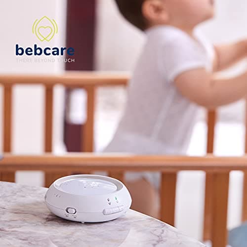 Bebcare Hear Audio Baby Monitor with Ultra-Low Radiation Safe Technology, Breathing Sensor, Night Light and White Noise Silencer for Reception up to 2000 feet (Without Breathing Sensor Mat) 6