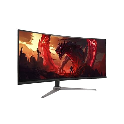 Acer ED340CU 34-inch UW-QHD VA Gaming Monitor 180Hz 3440x1440 with 1ms Response Time (Renewed) 2