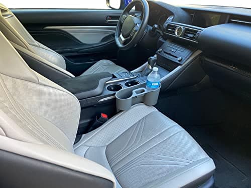 Portable Car Desk with Removable Clipboard - Fits Passenger Seat - for Laptop - Travel Desk with Drink Holder, Mobile Vehicle Desk for Professionals & Commuters, Adjustable 11.5" D x 8.5" W x 11" H 9